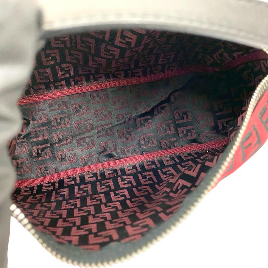 FENDI（フェンディ） 極 美品 希少品 FF ロゴ 柄 キャンバス レザー 本