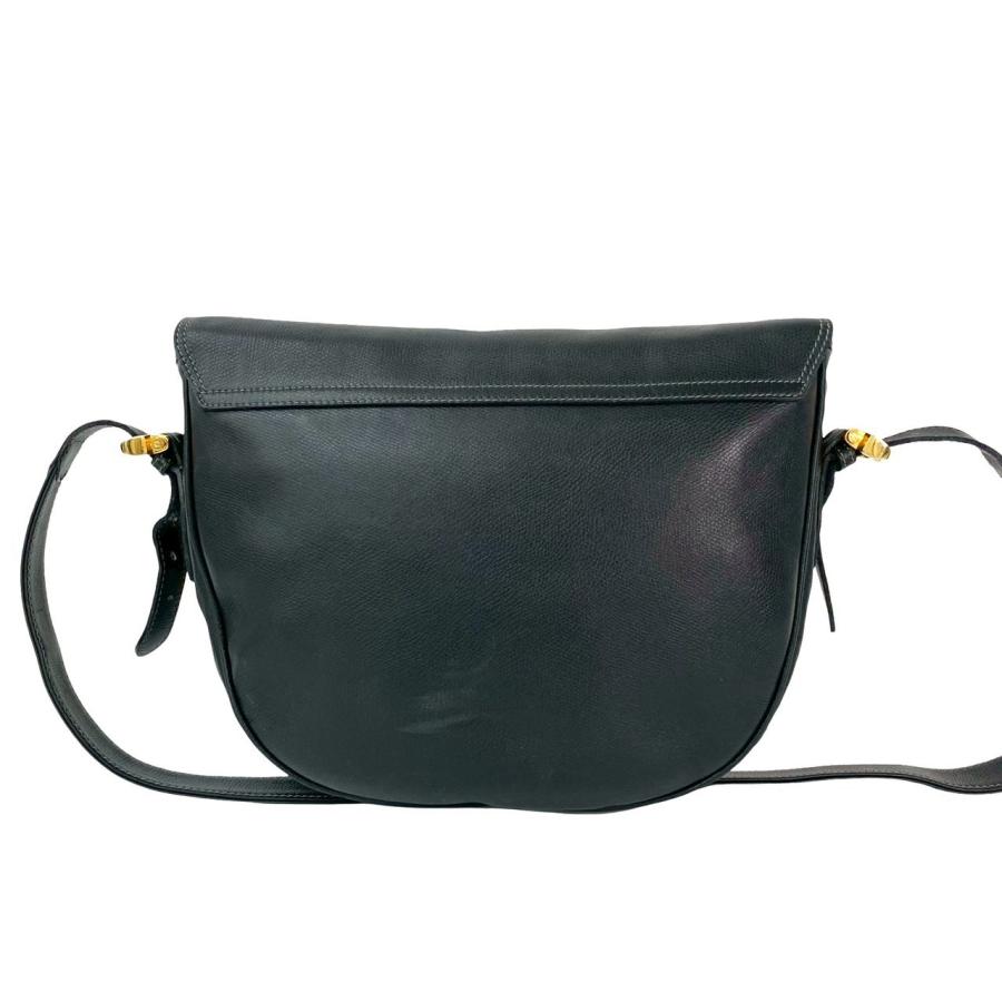 LOEWE（ロエベ） 極 美品 ヴィンテージ アナグラム ロゴ レザー 本革