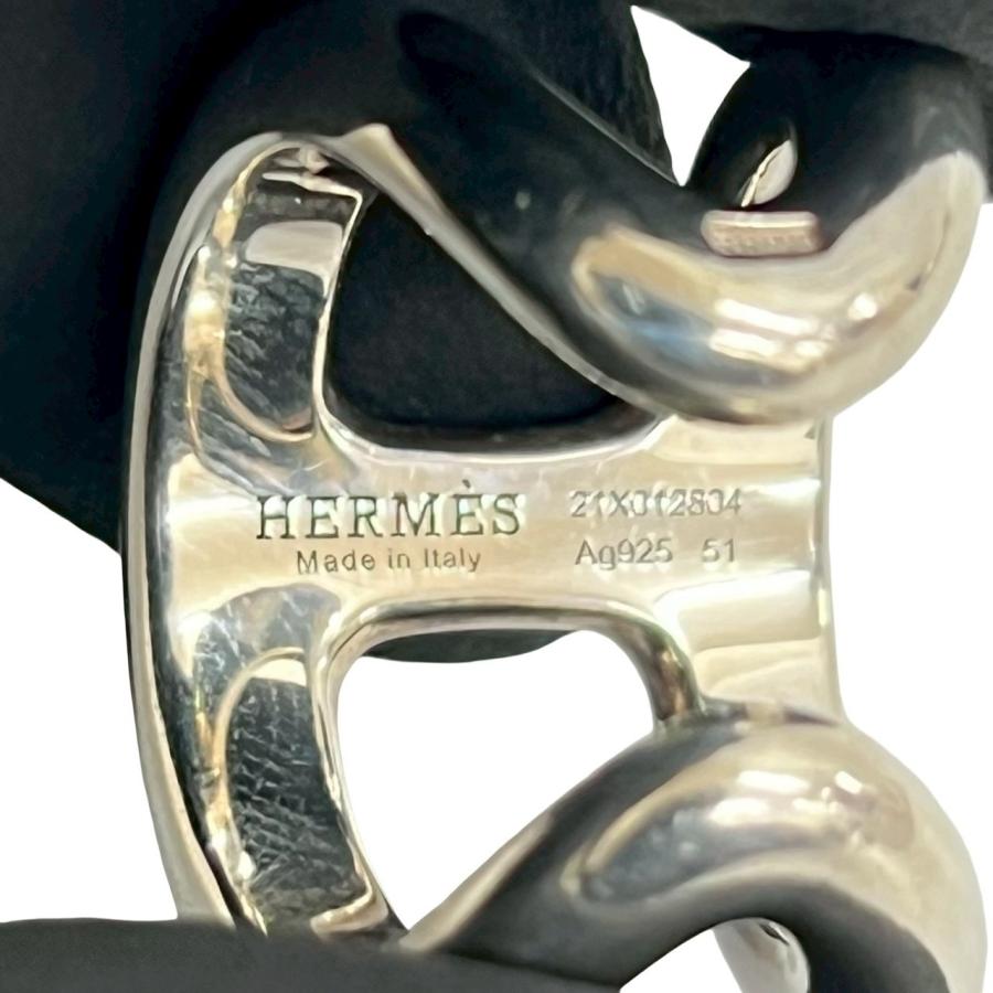 HERMES（エルメス） 極 美品 保存箱付き オスモズ シルバー925 リング