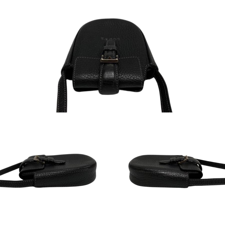 LOEWE（ロエベ） 極 美品 希少品 ロゴ 刻印 レザー 本革 ミニ