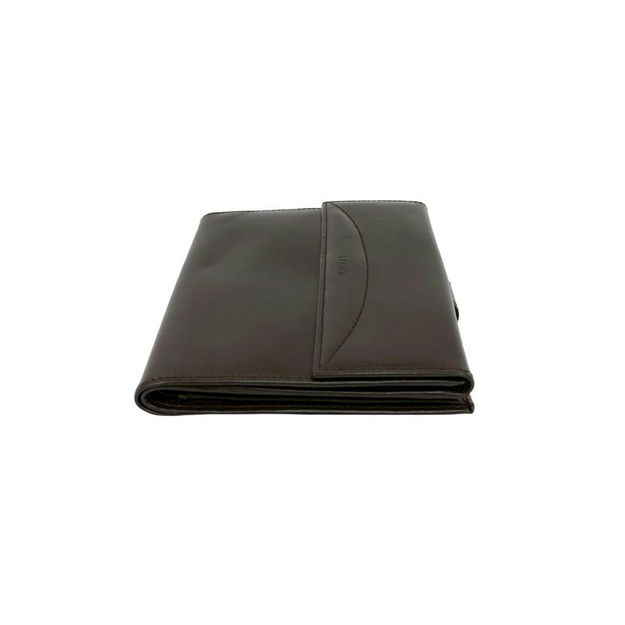 【美品✨】LOEWE Wallet 財布 ミニ財布 カードケース LOEWE（ロエベ） 未使用保管品 袋付 希少品 ロゴ 刻印 レザー 本革 二