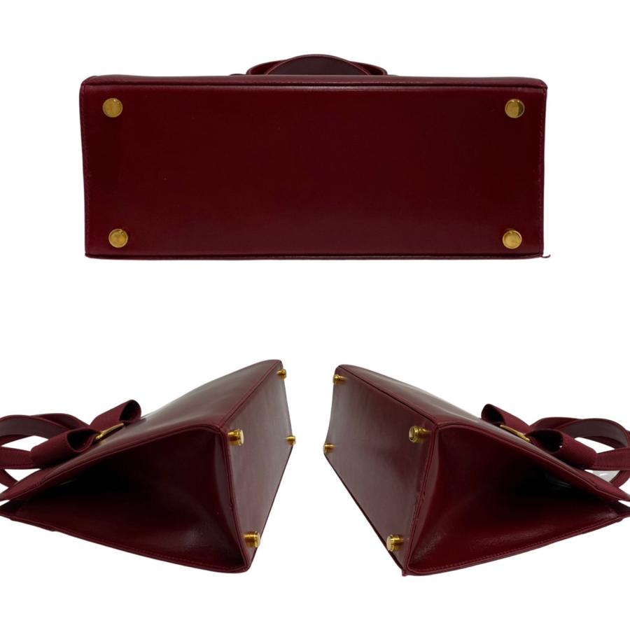 極 美品 Salvatore Ferragamo サルヴァトーレフェラガモ ヴァラリボン