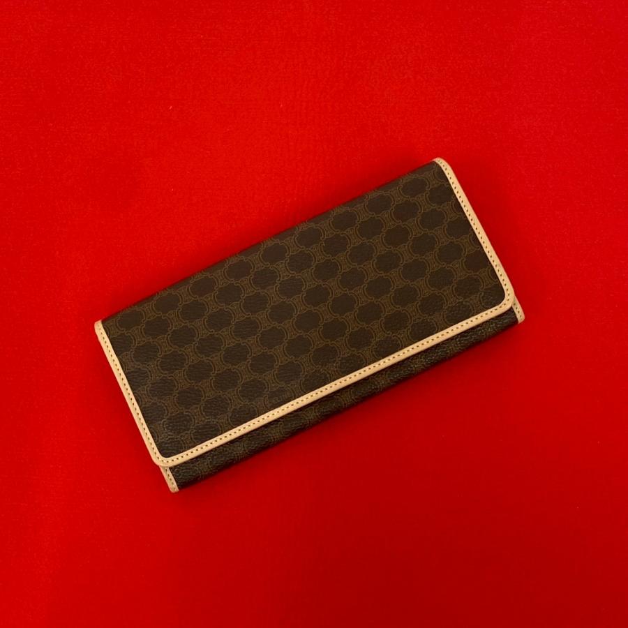 CELINE（セリーヌ） ほぼ未使用 マカダム ブラゾン トリオンフ 柄