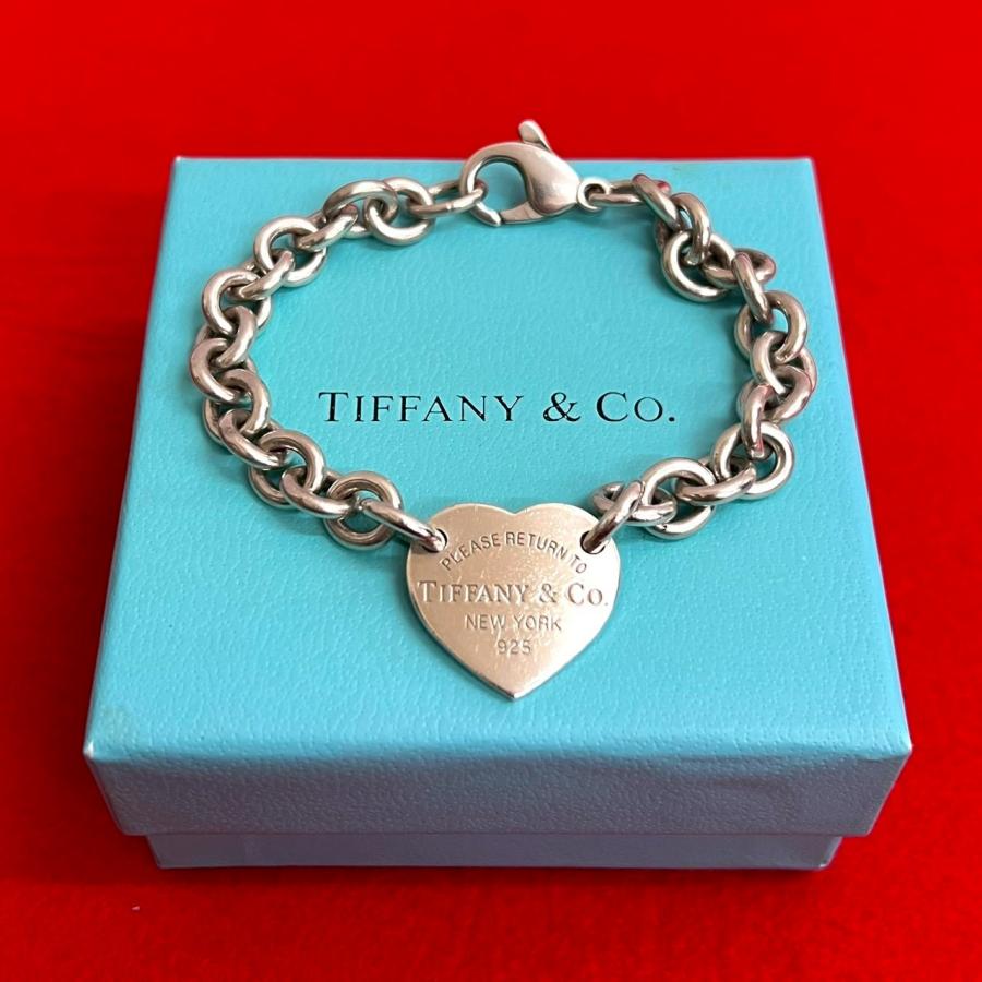 極美品★ティファニー リターントゥ ハート ブレスレット ボールチェーン 925 TIFFANY&Co.（ティファニー） 極 美品 希少品 リターントゥ ハート