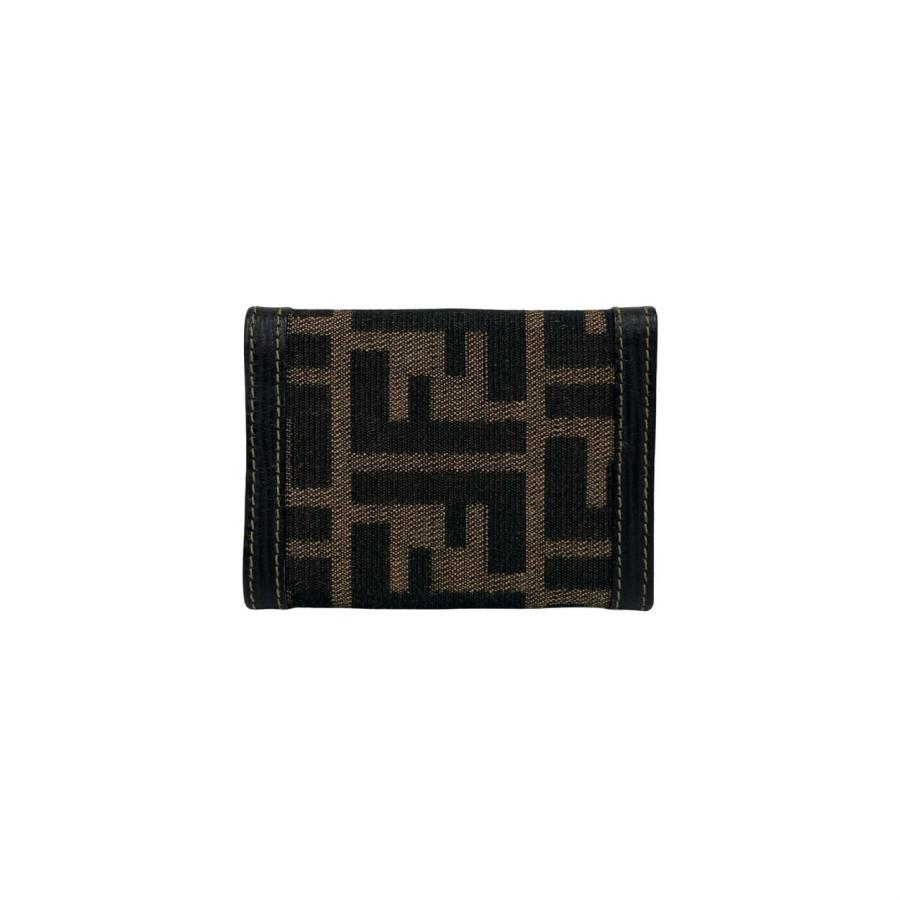 FENDI（フェンディ） 未使用保管品 ズッカ FF 柄 キャンバス レザー 本
