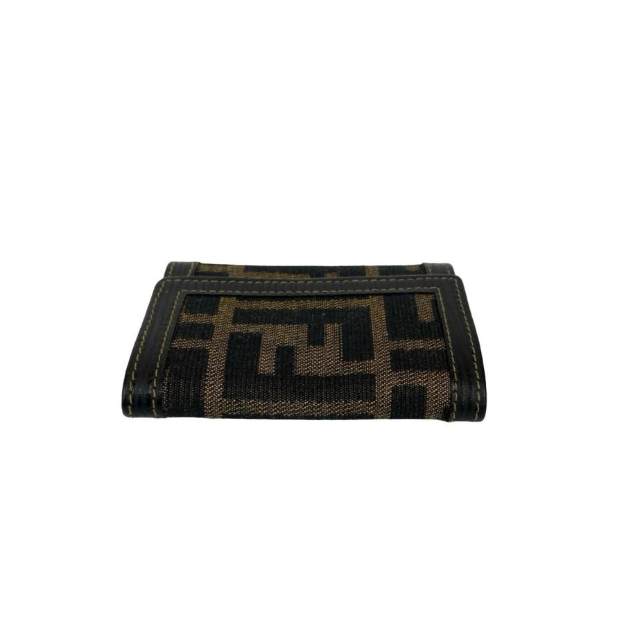 FENDI（フェンディ） 未使用保管品 ズッカ FF 柄 キャンバス レザー 本