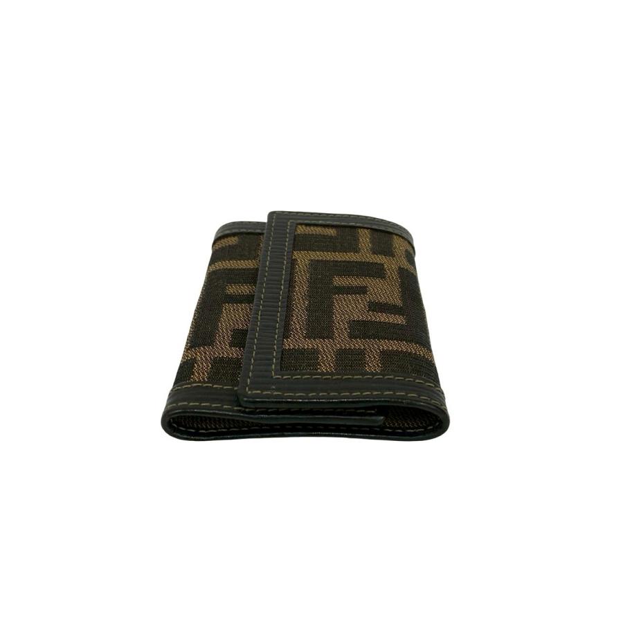 FENDI（フェンディ） 未使用保管品 ズッカ FF 柄 キャンバス レザー 本