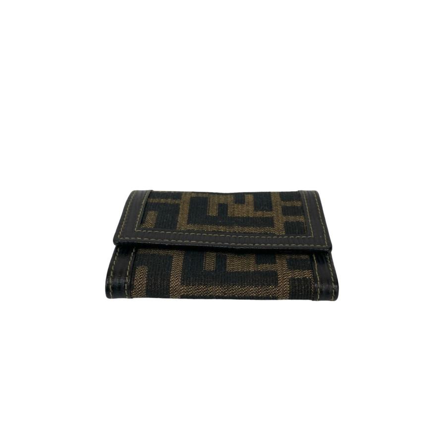 FENDI（フェンディ） 未使用保管品 ズッカ FF 柄 キャンバス レザー 本