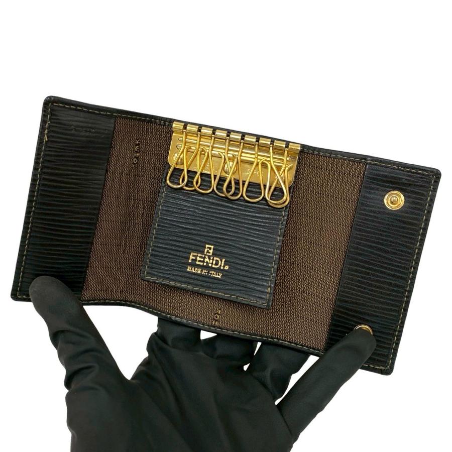 FENDI（フェンディ） 未使用保管品 ズッカ FF 柄 キャンバス レザー 本