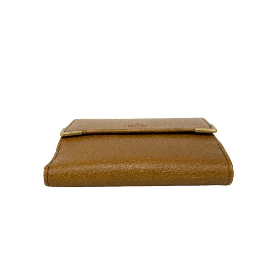 GUCCI（グッチ） 極 美品 希少品 保存箱付き レザー 本革 二つ折り