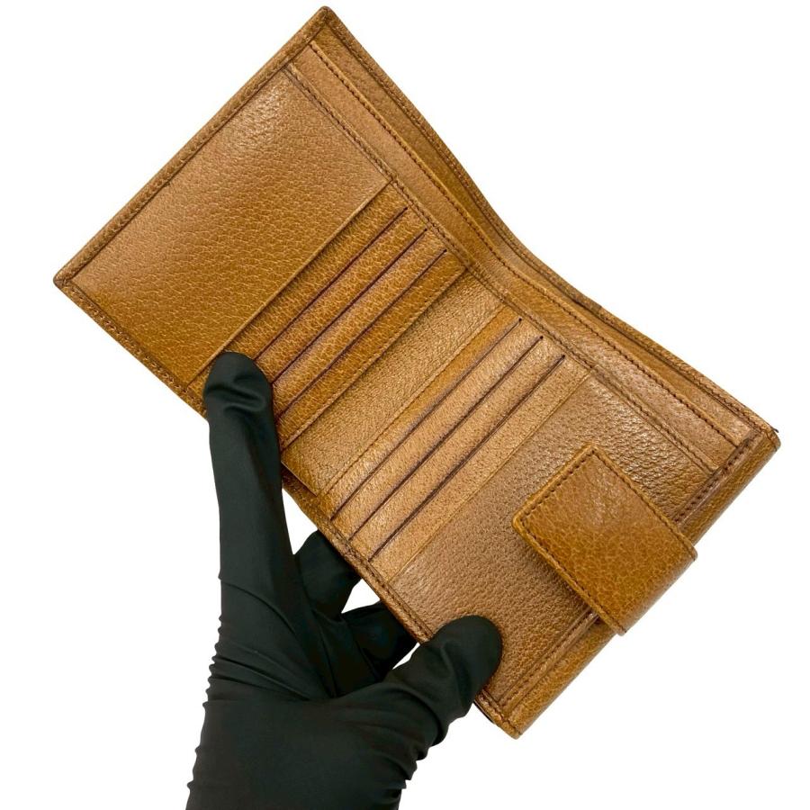 GUCCI（グッチ） 極 美品 希少品 保存箱付き レザー 本革 二つ折り