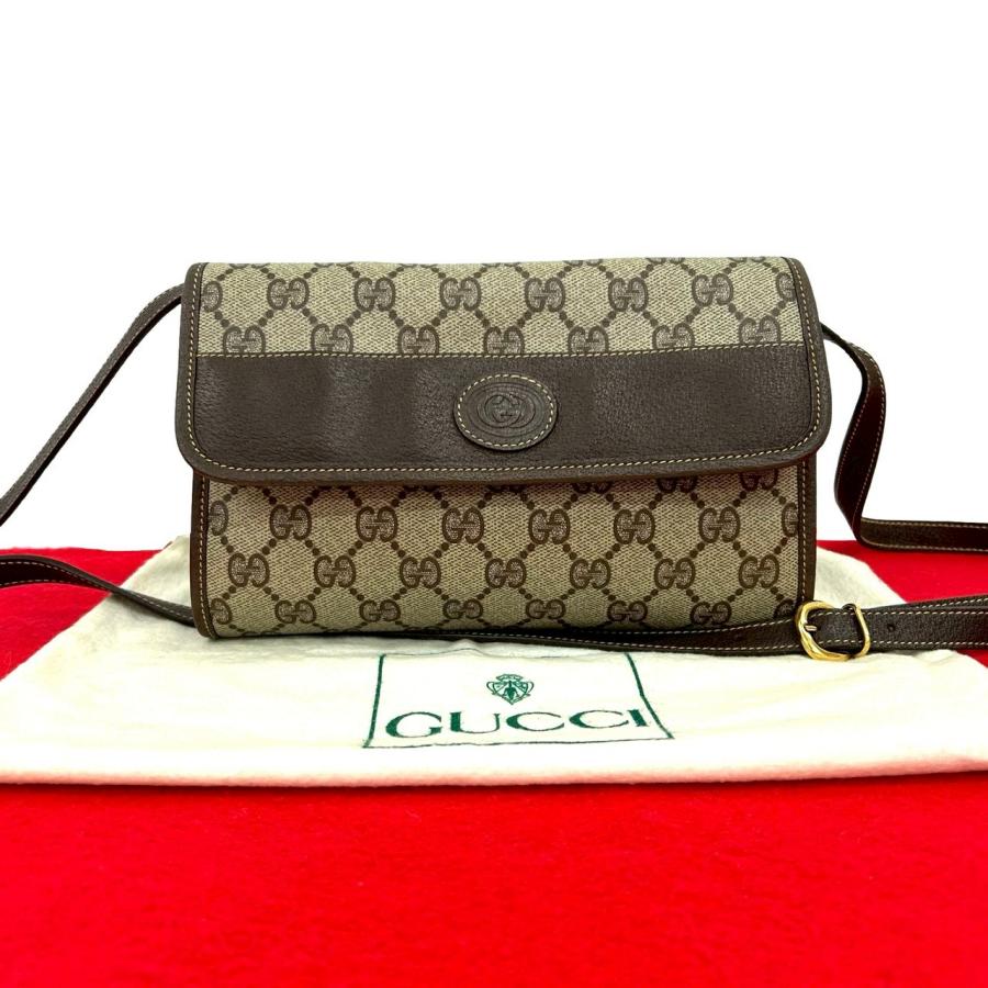 GUCCI（グッチ） 極 美品 袋付き オールドグッチ ヴィンテージ GG ロゴ