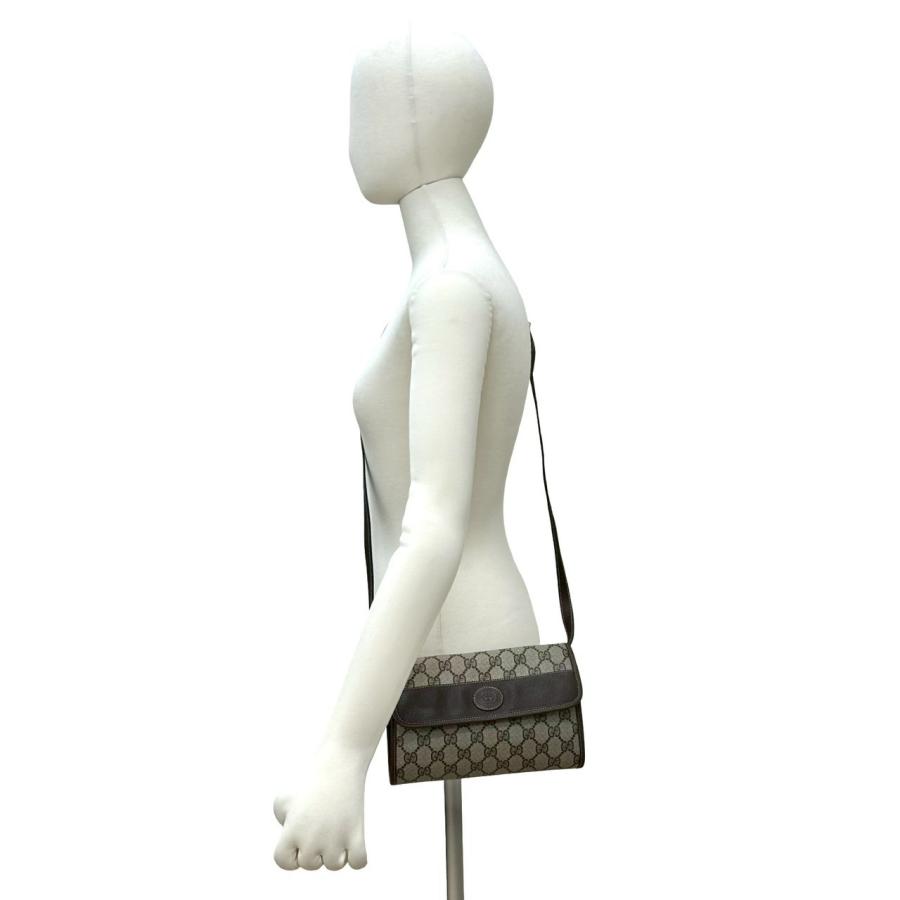 GUCCI グッチ ヴィンテージロゴレザー ウェブボディーバッグ GUCCI】グッチ ヴィンテージロゴ ウエストポーチ 530412 ウエスト