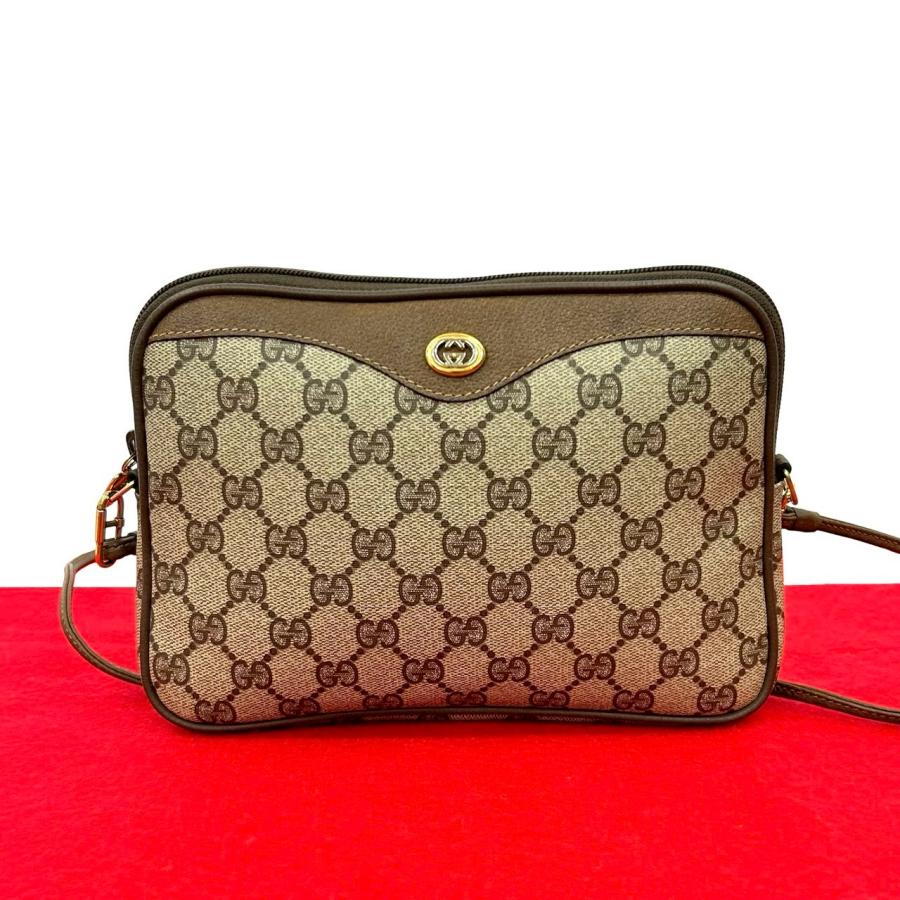 キマミ　GUCCI オールドグッチ 希少 GUCCI オールドグッチ ヴィンテージ シェリーライン GGロゴ 金具