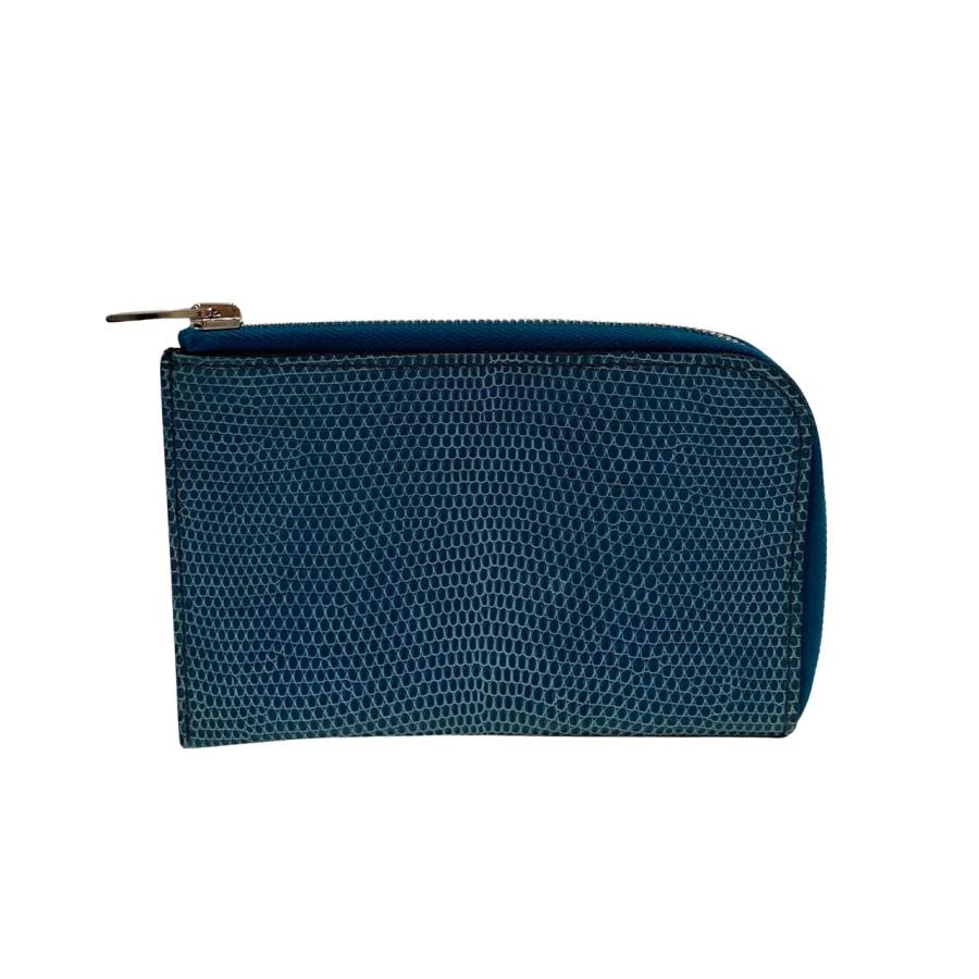 HERMES（エルメス） 極 美品 リザード レザー 本革 L字ファスナー