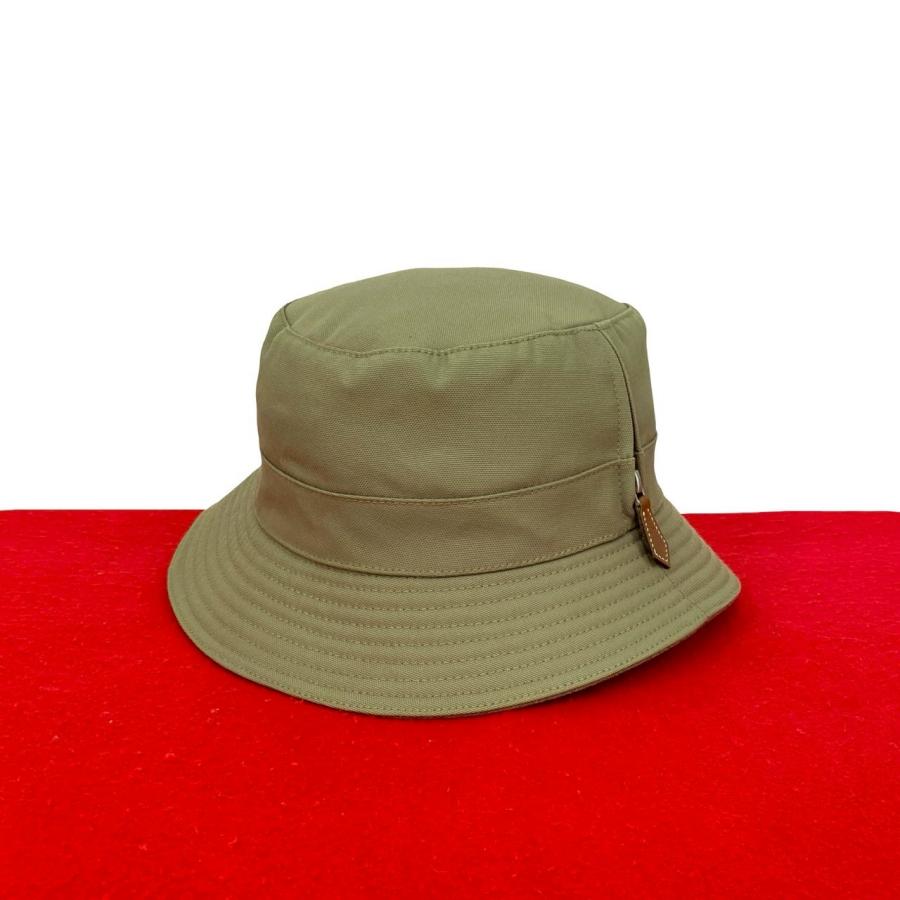 HERMES（エルメス） 極 美品 希少品 ナイロン コットン ジップポケット