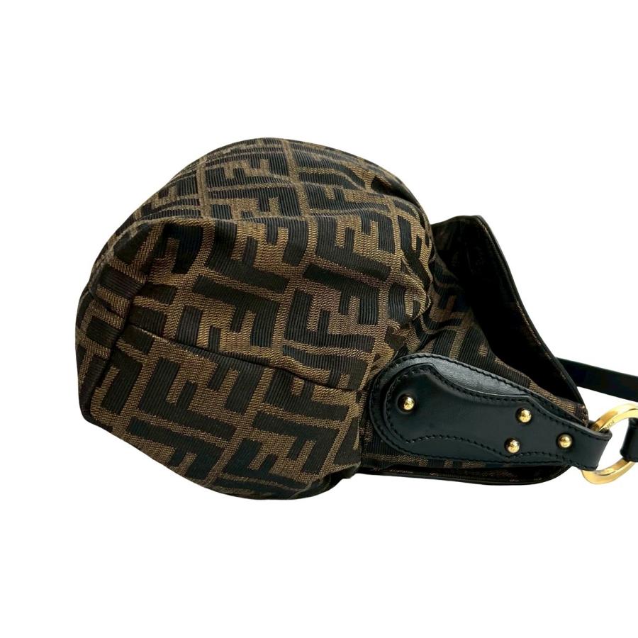 FENDI（フェンディ） 極 美品 ズッカ FF 柄 レザー 本革 キャンバス