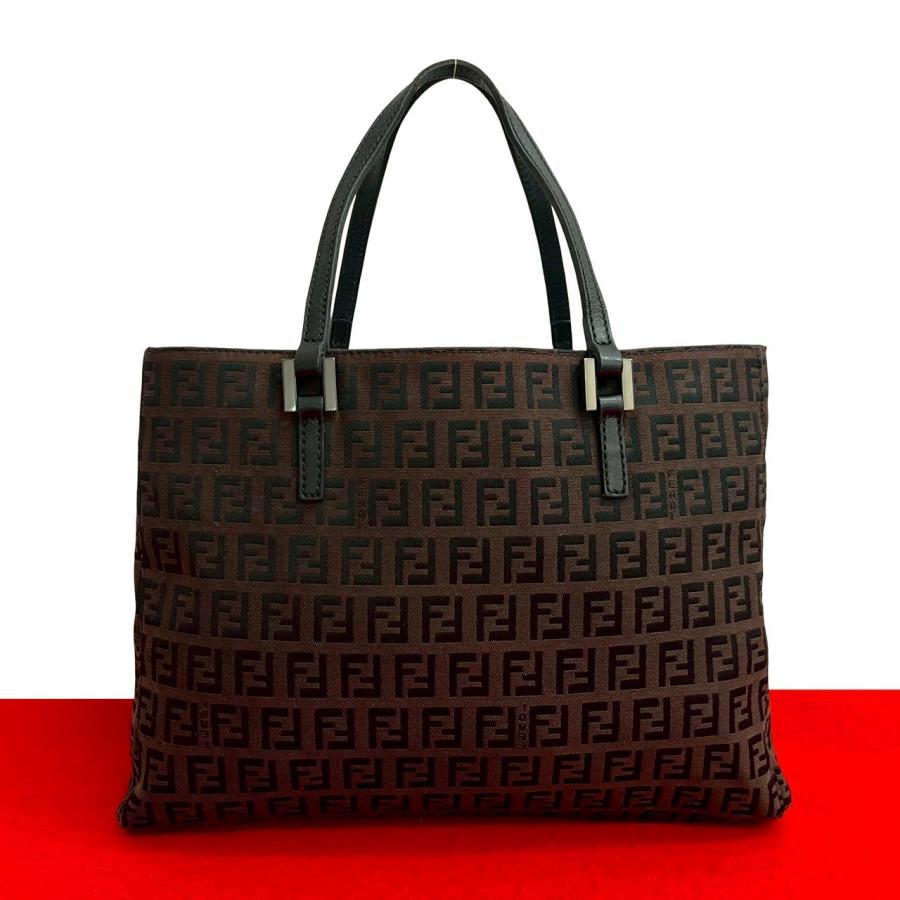 FENDI（フェンディ） 極 美品 希少品 ズッキーノ FF ロゴ 柄