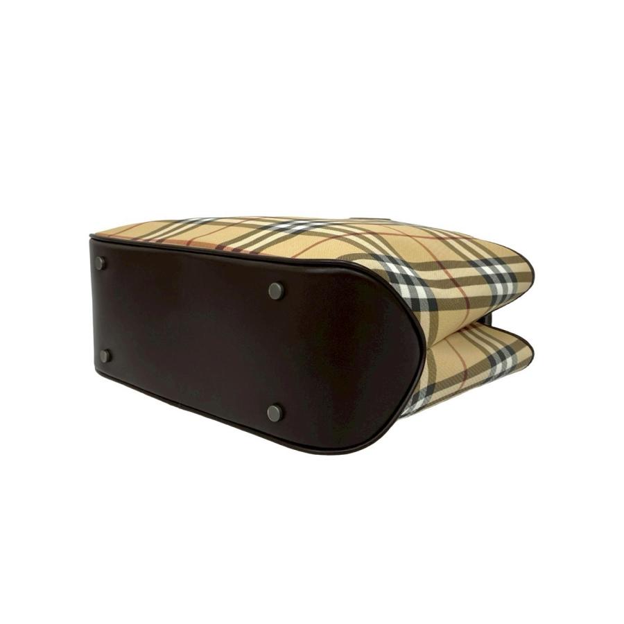 BURBERRY（バーバリー） 未使用保管品 ノバチェック 柄 ロゴ レザー 本