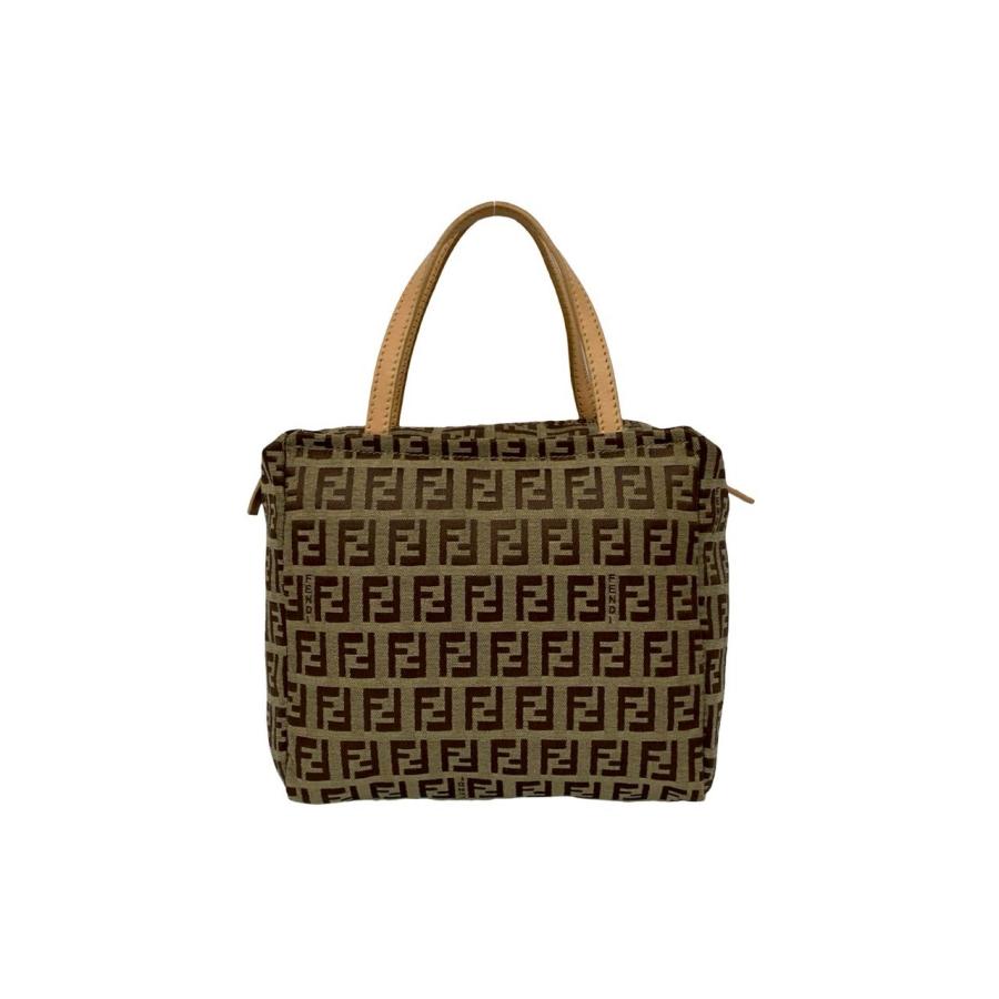 FENDI（フェンディ） 極 美品 ズッキーノ FF ロゴ 柄 キャンバス