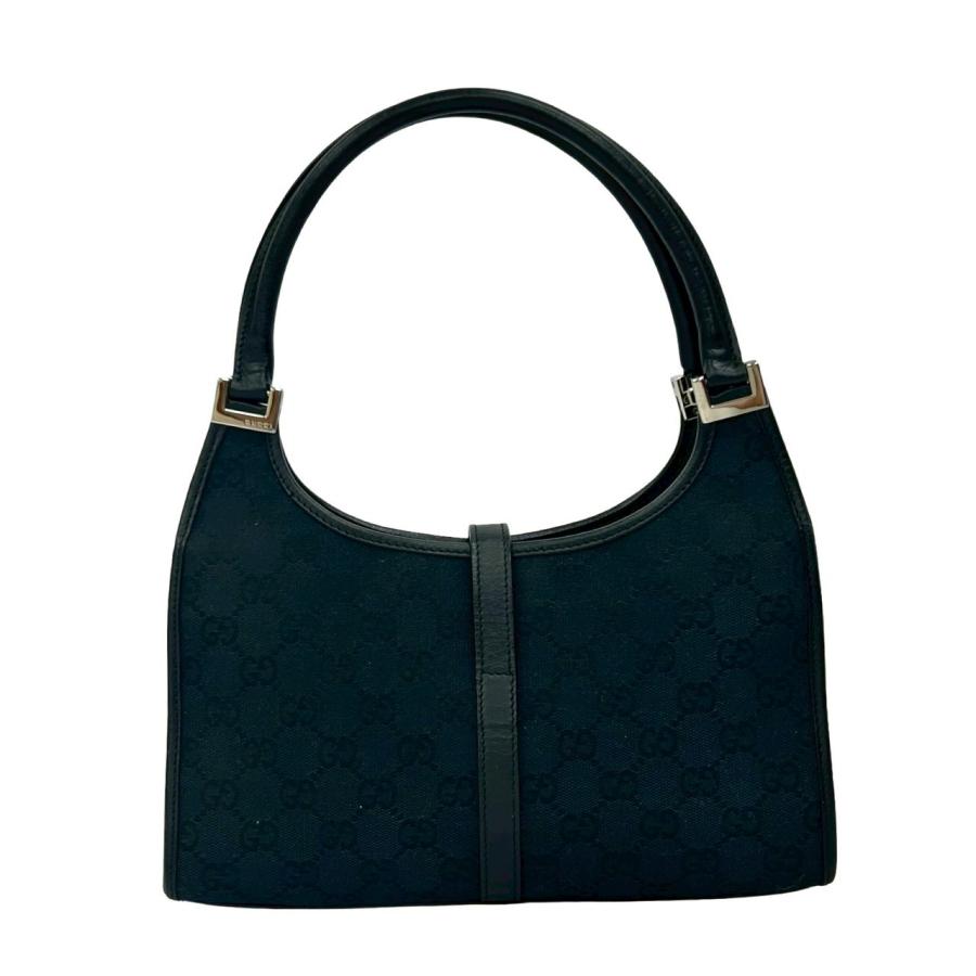 美品/希少色 グッチ GG キャンバス ボディバッグ レザー ブラック 総柄 GGキャンバス グッチ GUCCI ショルダーバッグ レザー 120842 ブラック