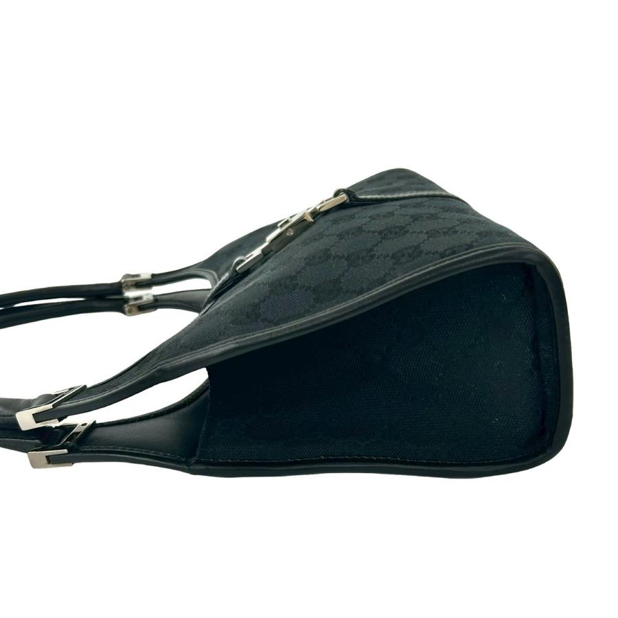 GUCCI（グッチ） 極 美品 袋付き ジャッキー 金具 GG 柄 レザー 本革