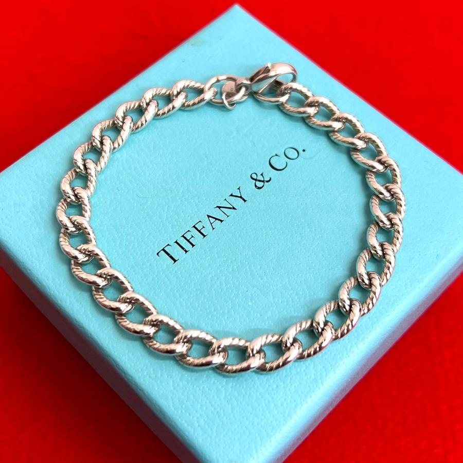 TIFFANY&Co.（ティファニー） 極 美品 ツイスト ロープ ブレスレット