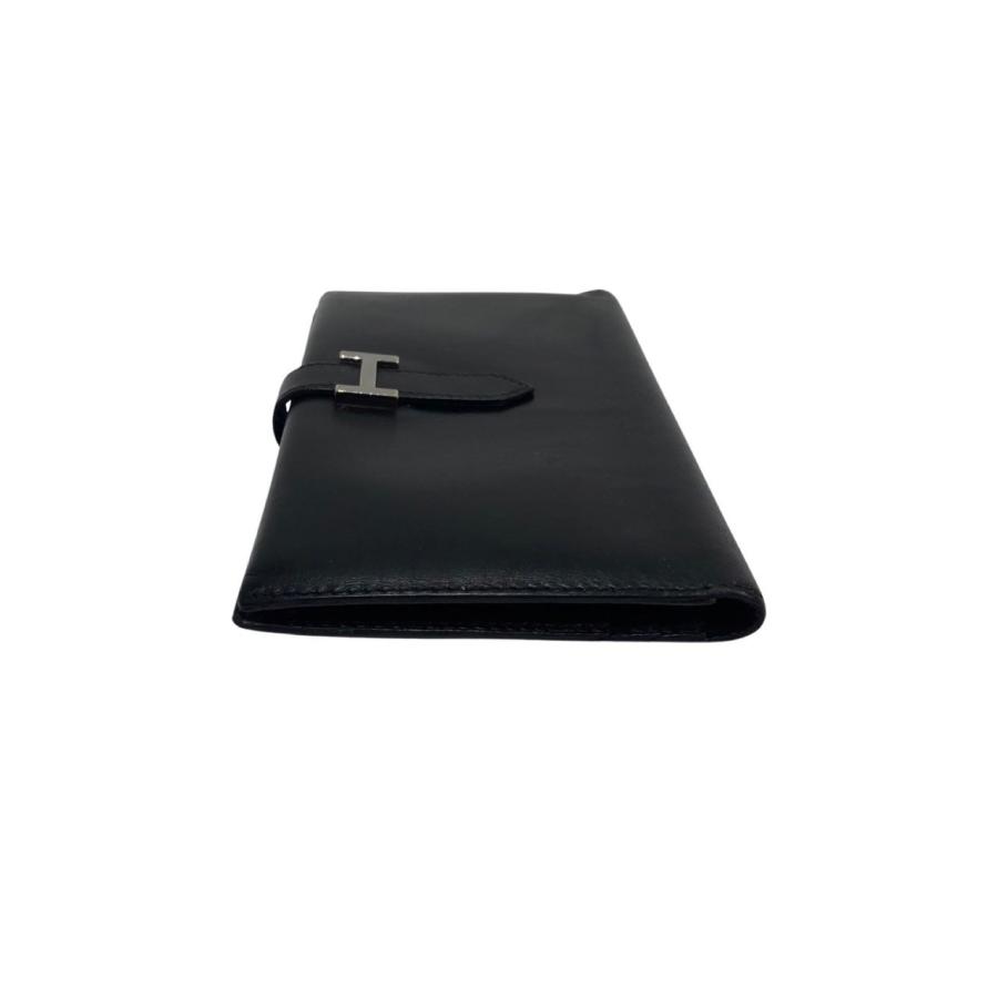 HERMES 極 美品 □D刻印 エルメス ベアン ロゴ 金具 カーフ HERMES 極 美品 □D刻印 エルメス ベアン ロゴ 金具 カーフ