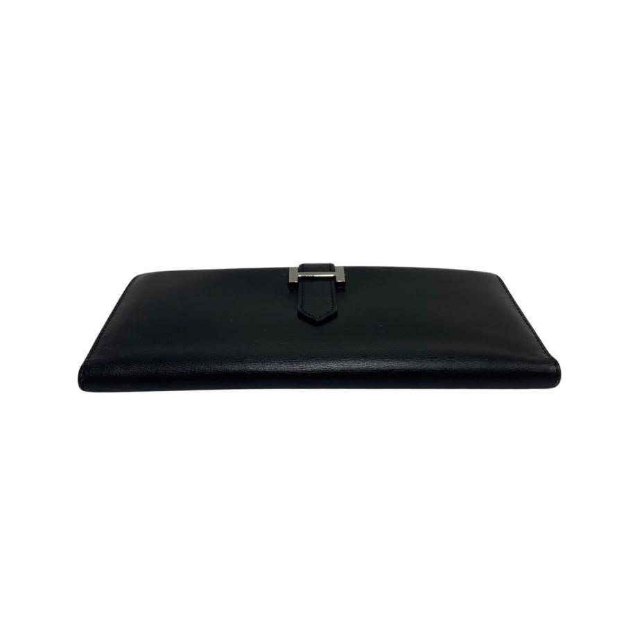 HERMES 極 美品 □D刻印 エルメス ベアン ロゴ 金具 カーフ HERMES 極 美品 □D刻印 エルメス ベアン ロゴ 金具 カーフ