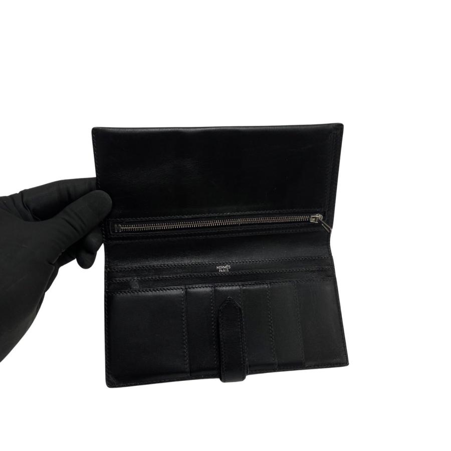 HERMES 極 美品 □D刻印 エルメス ベアン ロゴ 金具 カーフ HERMES 極 美品 □D刻印 エルメス ベアン ロゴ 金具 カーフ