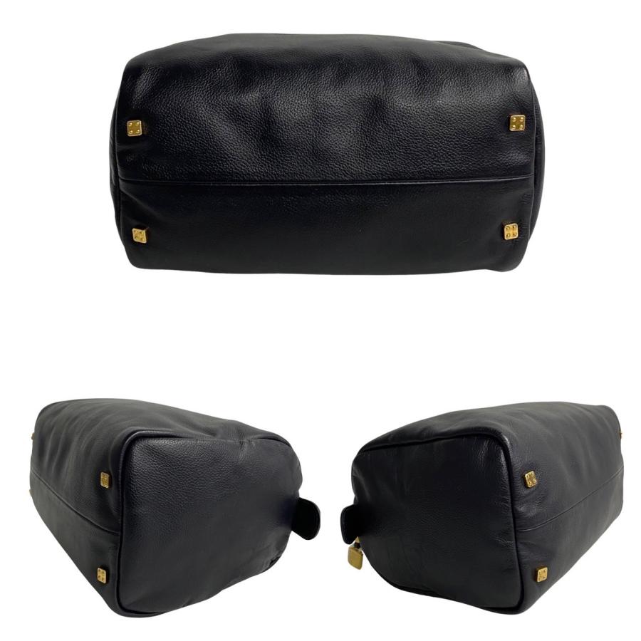 LOEWE（ロエベ） 極 美品 レア品 アナグラム ロゴ レザー 本革