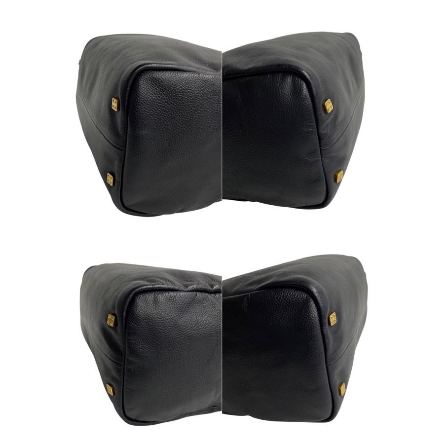 LOEWE（ロエベ） 極 美品 レア品 アナグラム ロゴ レザー 本革