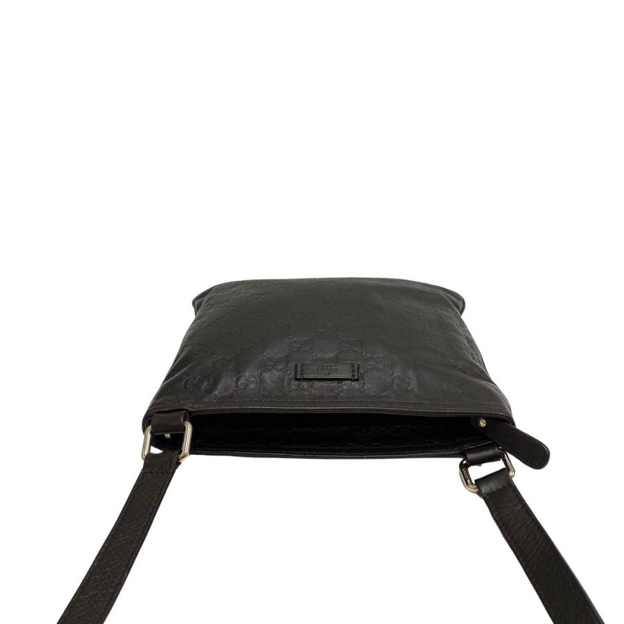 GUCCI（グッチ） 極 美品 希少品 グッチシマ GG ロゴ レザー 本革 ミニ