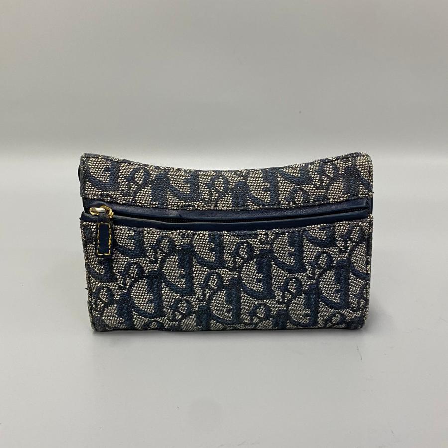 美品 希少品 Christian Dior ディオール トロッター キャンバス レザー