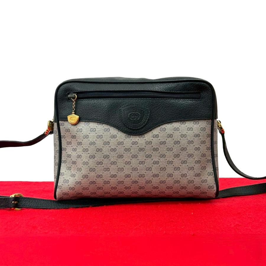 【ヴィンテージ】GUCCI オールド グッチ ●マイクロGG ショルダーバッグ GUCCI（グッチ） 極 美品 オールドグッチ ヴィンテージ マイクロ GG