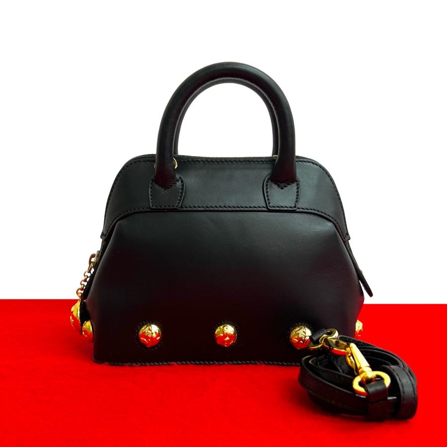 極 美品 Salvatore Ferragamo フェラガモ ハイヒールモチーフ 金具 