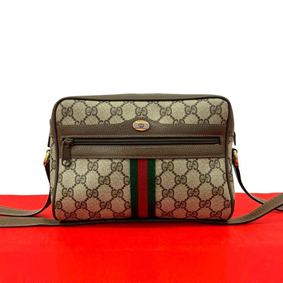 GUCCI（グッチ） 極 美品 オールドグッチ シェリーライン GG ロゴ 柄 