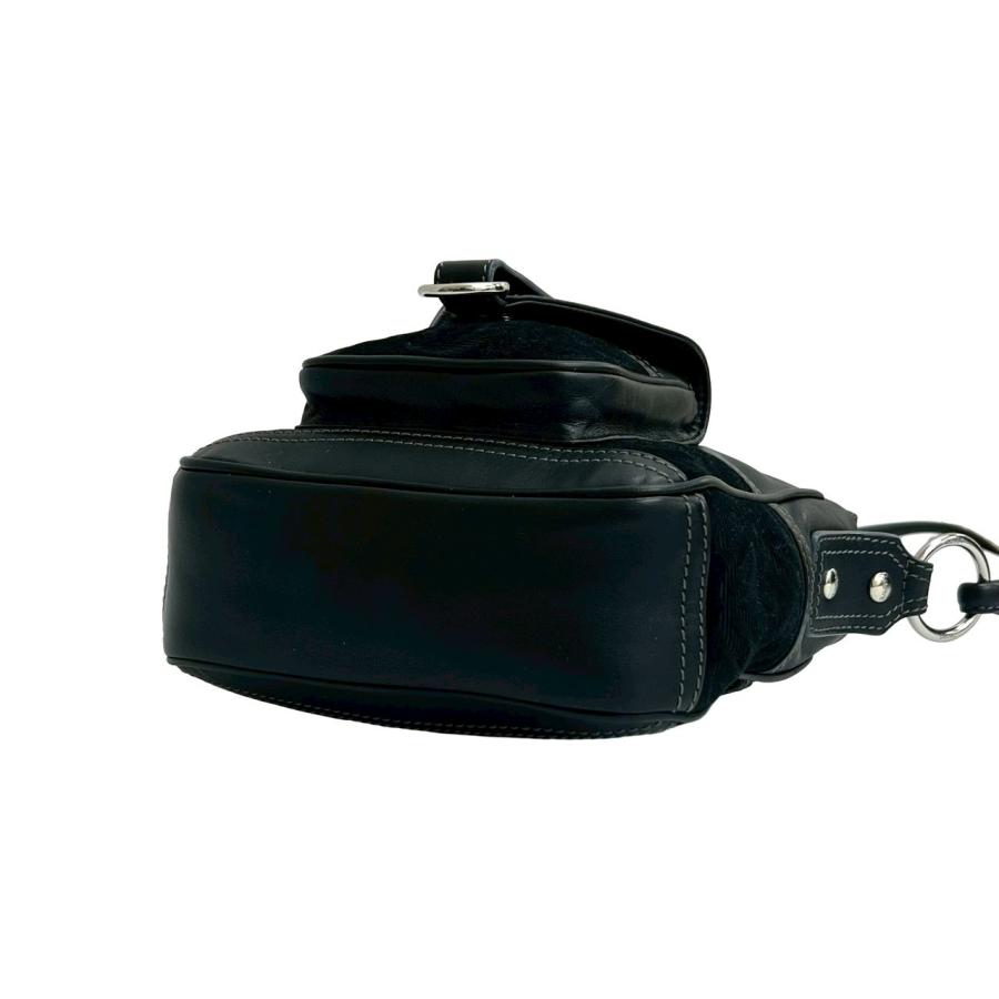 LOEWE（ロエベ） 極 美品 アナグラム ロゴ レザー 本革 スウェード