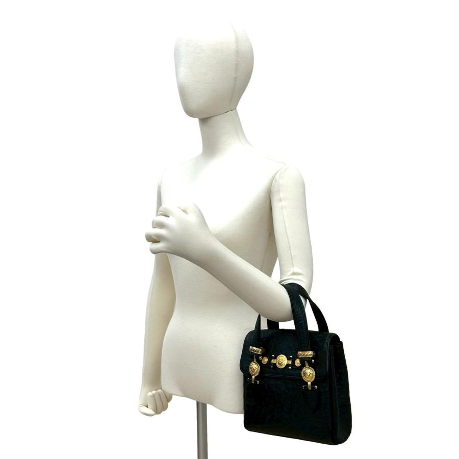 極 美品 袋付き VERSACE ヴェルサーチ サンバースト 金具