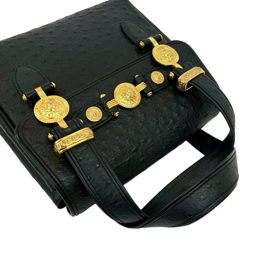 極 美品 袋付き VERSACE ヴェルサーチ サンバースト 金具