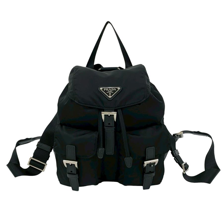 PRADA（プラダ） 極 美品 袋付き 三角ロゴ 金具 テスート ナイロン