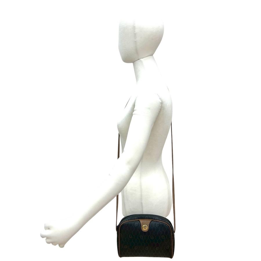極 美品 Christian Dior ディオール ヴィンテージ ハニカム柄 ロゴ
