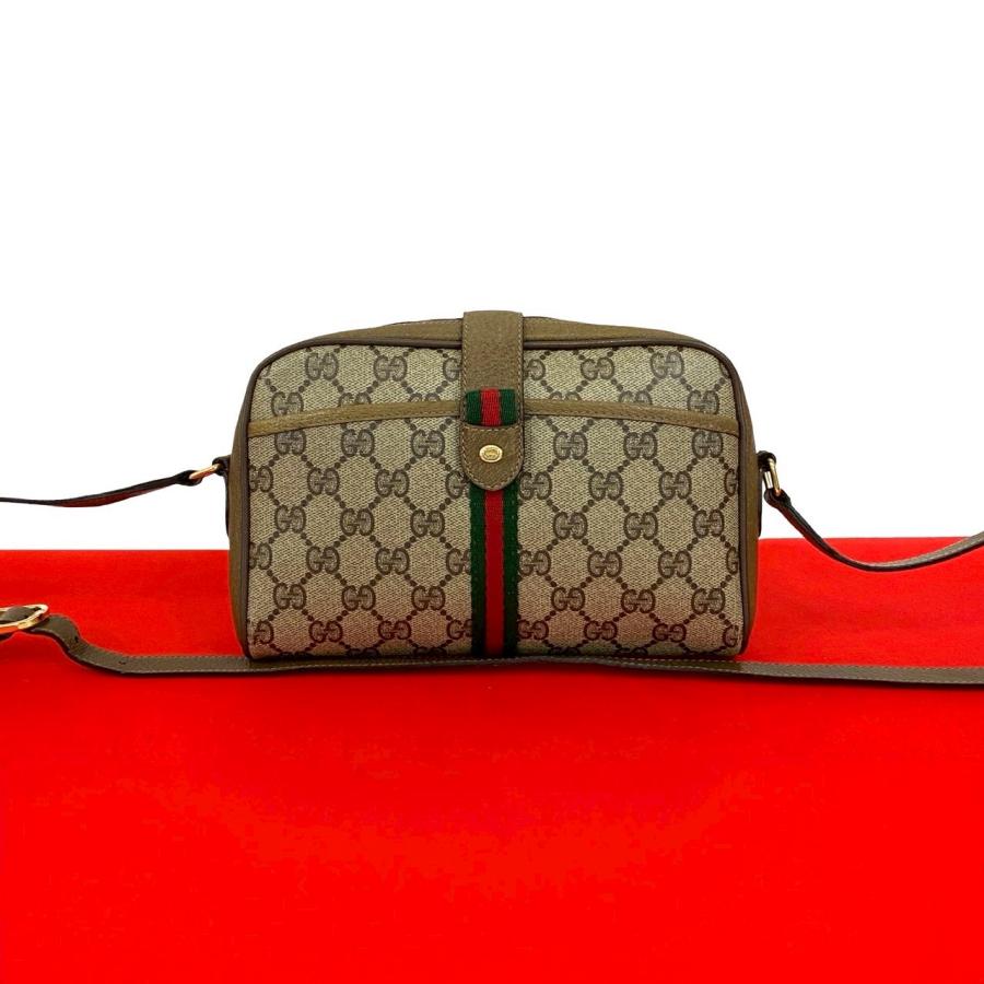 GUCCI（グッチ） 極 美品 オールドグッチ シェリーライン GG ロゴ 柄