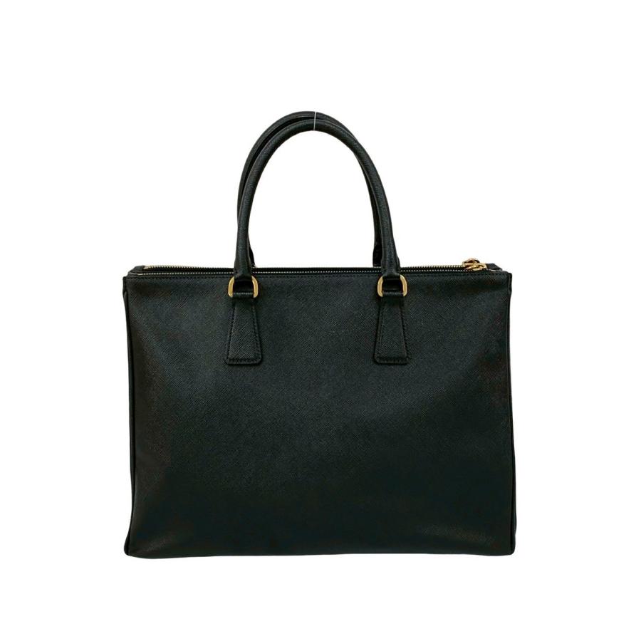 PRADA（プラダ） 極 美品 袋付き ガレリア 三角ロゴ 金具 サフィアーノ