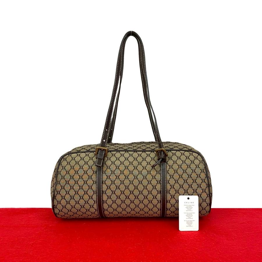 CELINE（セリーヌ） 極 美品 ヴィンテージ マカダム ブラゾン 柄