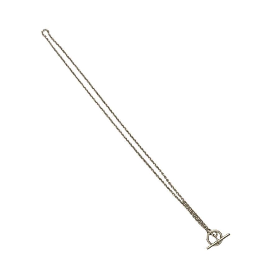 HERMES（エルメス） 極 美品 希少品 エシャペ ネックレス K18ホワイト