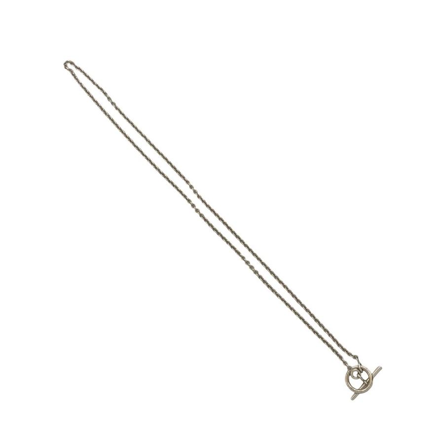 HERMES（エルメス） 極 美品 希少品 エシャペ ネックレス K18ホワイト