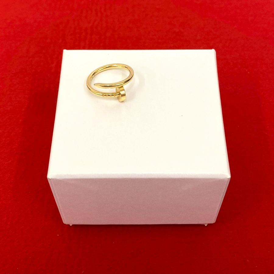 Cartier（カルティエ） 極 美品 希少品 ジュスト アンクル リング K18