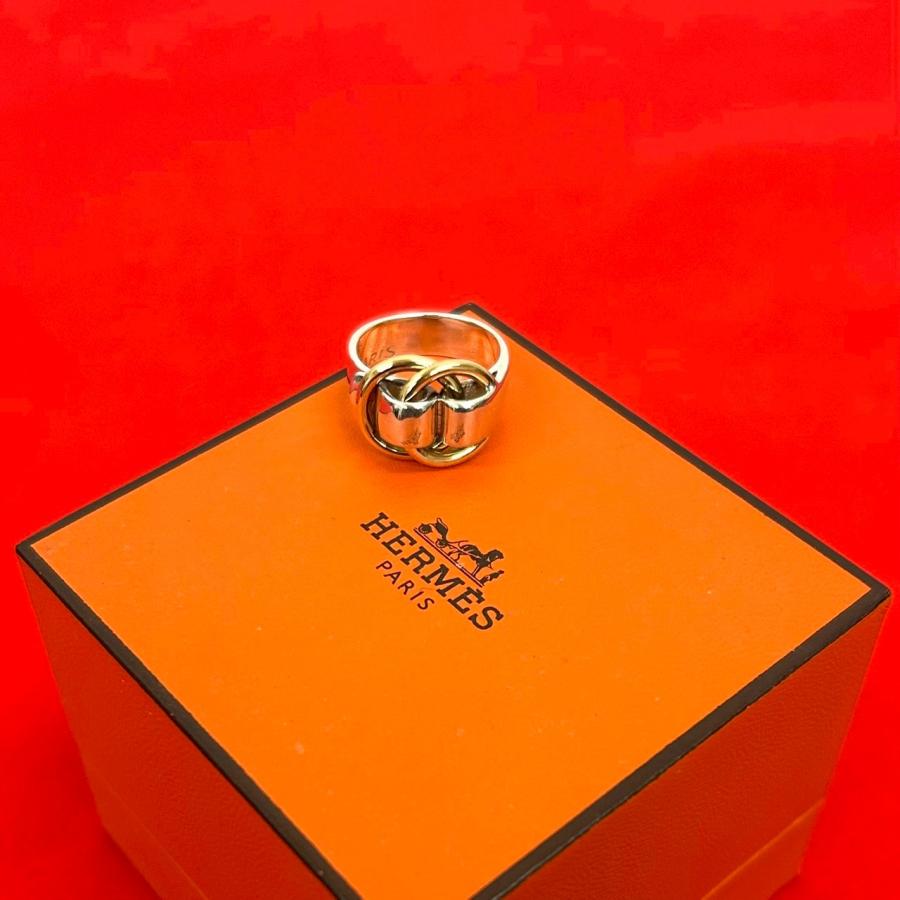 HERMES（エルメス） 極 美品 希少品 ドゥザノー リング シルバー925
