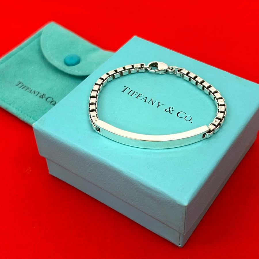 TIFFANY&Co.（ティファニー） 極 美品 袋付き ベネチアンリンク ID